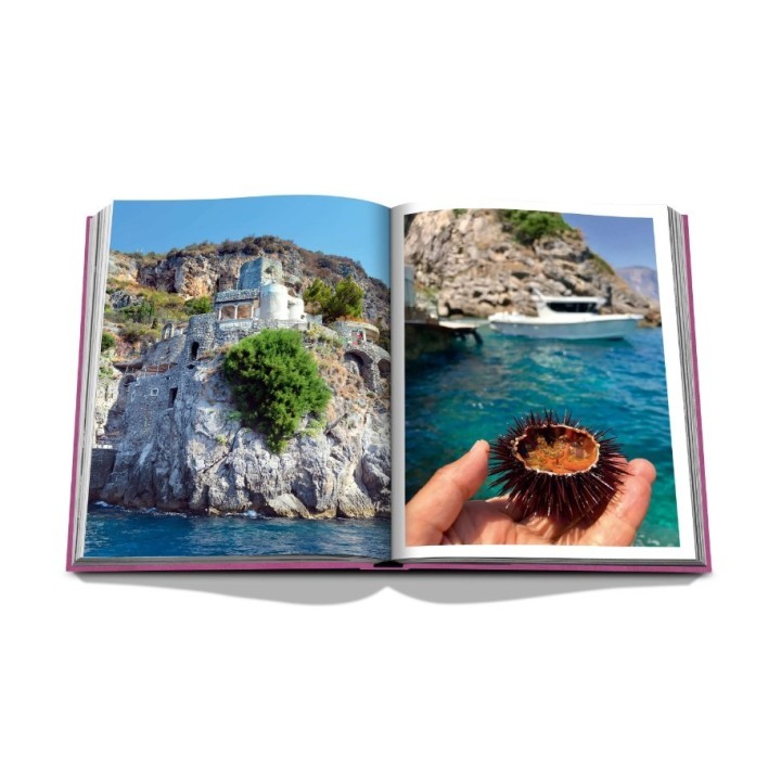 Assouline Libro Amalfi Coast copertina in lino