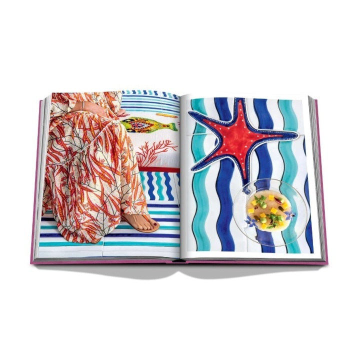 Assouline Libro Amalfi Coast copertina in lino