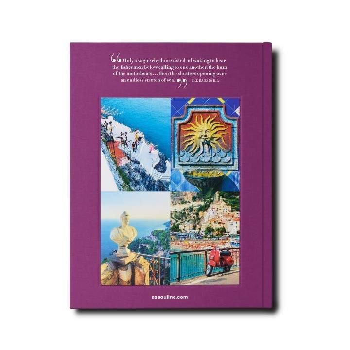 Assouline Libro Amalfi Coast copertina in lino