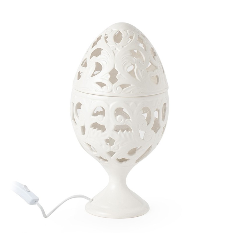 Hervit lampada uovo traforata 25x50cm - 27377 Hervit lampada uovo traforata 25x50cm - 27377
