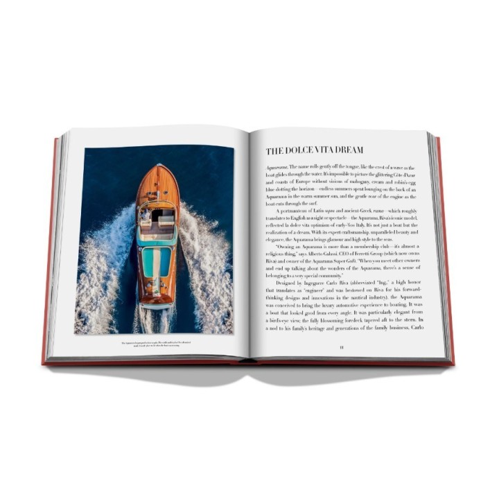 Assouline Libro Riva Aquarama con custodia