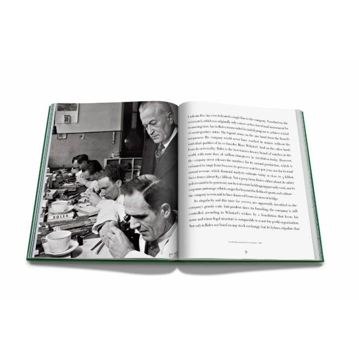Assouline Libro Rolex The Impossible Collection verde