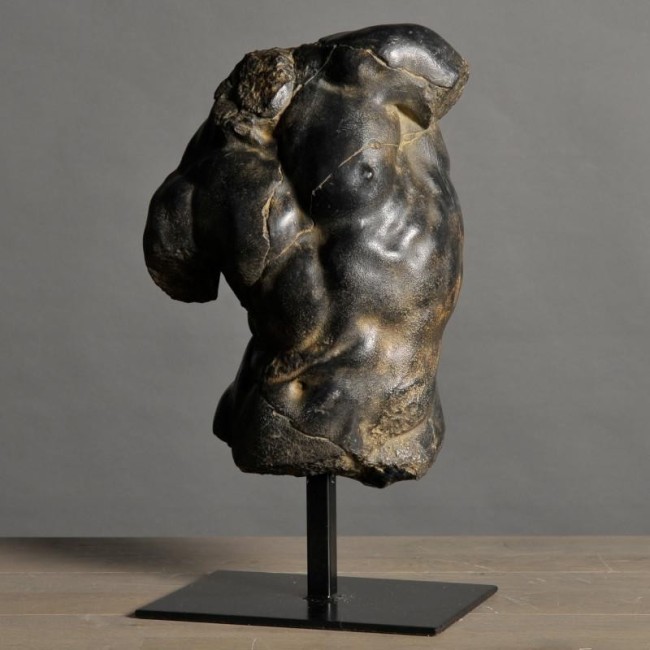 TORSO APOLLO NERO - S