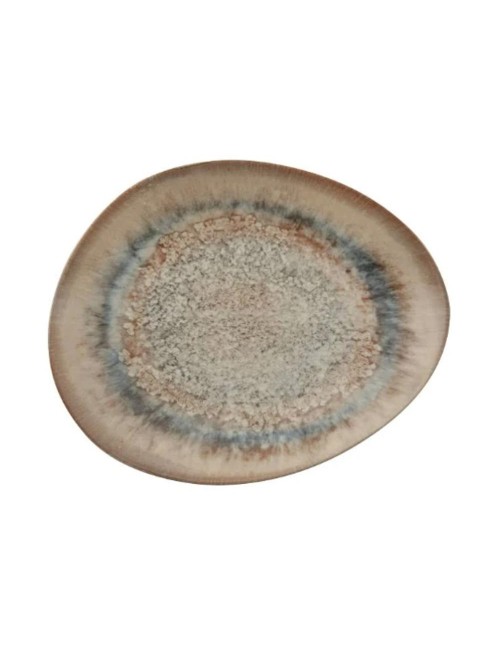 Piatto Piano Organico 31x26 Galaxy Venus Stoneware