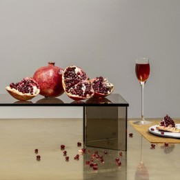KnIndustrie Centrotavola Gastronomico in vetro 60 × 20 cm