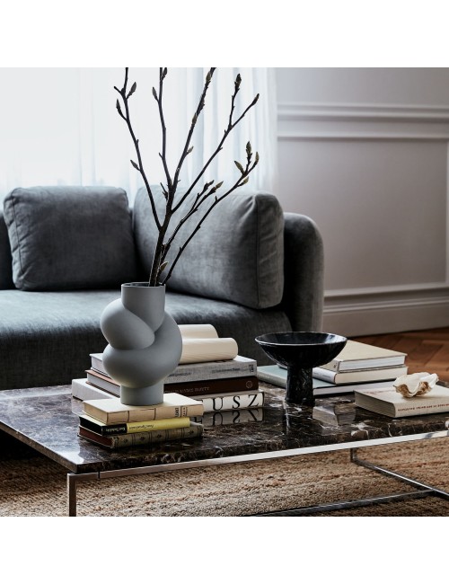 Rosenthal vaso da tavolo Node Lava grigio H25.5cm