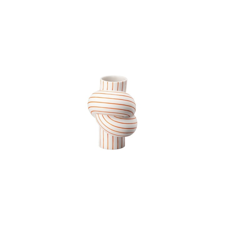 Rosenthal Vaso Node Stripes Mango 11,7 cm