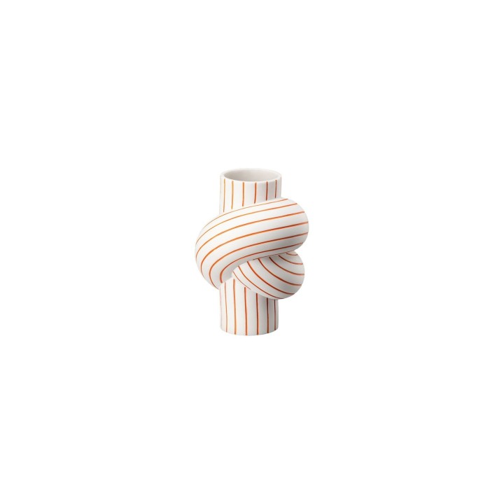 Rosenthal Vaso Node Stripes Mango 11,7 cm