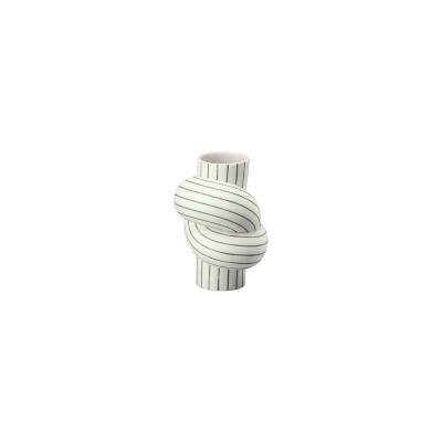 VASO 12 CM NODE STRIPES APPLE   2