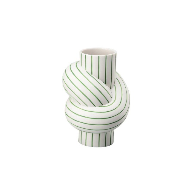 VASO 12 CM NODE STRIPES APPLE