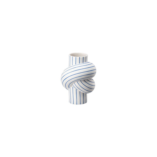VASO 12 CM NODE STRIPES BLUEBERRY