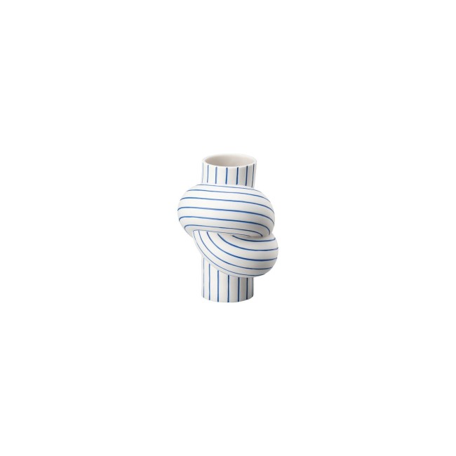 VASO 12 CM NODE STRIPES BLUEBERRY