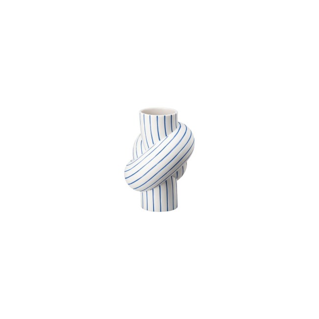 VASO 12 CM NODE STRIPES BLUEBERRY