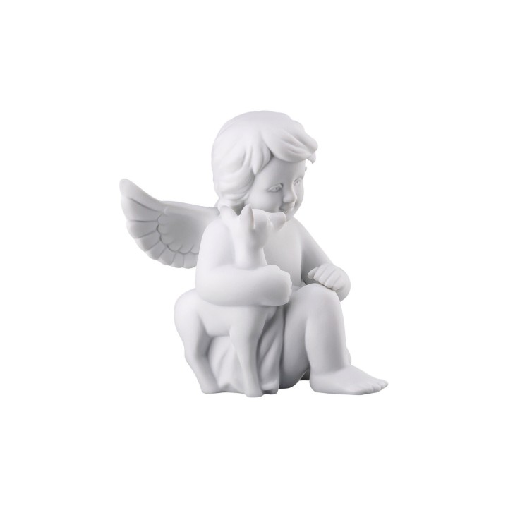 Rosenthal Angelo con Bambi medio porcellana alto 10 cm
