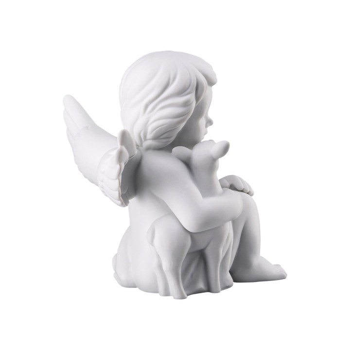 Rosenthal Angelo con Bambi grande porcellana alto 13,9 cm