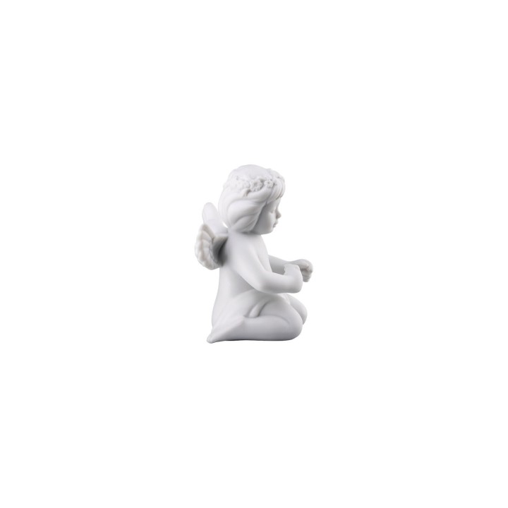 Rosenthal Angelo con corona di fiori piccolo alto 6,3 cm