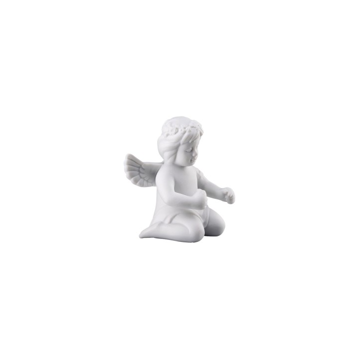 Rosenthal Angelo con corona di fiori piccolo alto 6,3 cm