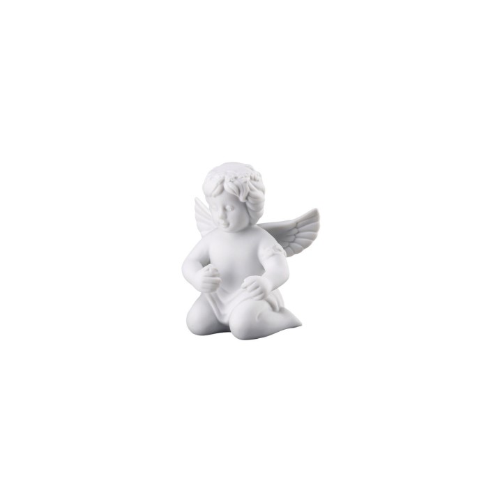 Rosenthal Angelo con corona di fiori piccolo alto 6,3 cm