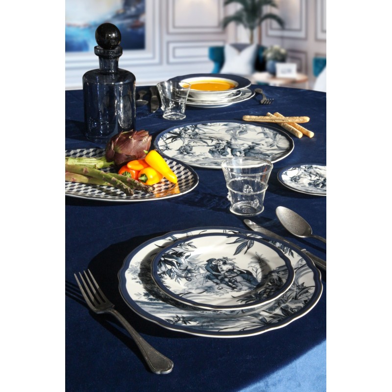 PIATTO A SERVIRE OVALE - VERSAILLES 36x26 cm