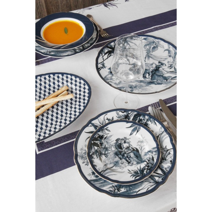 Baci Milano Set di 6 piatti fondi Versailles Ø 21 cm