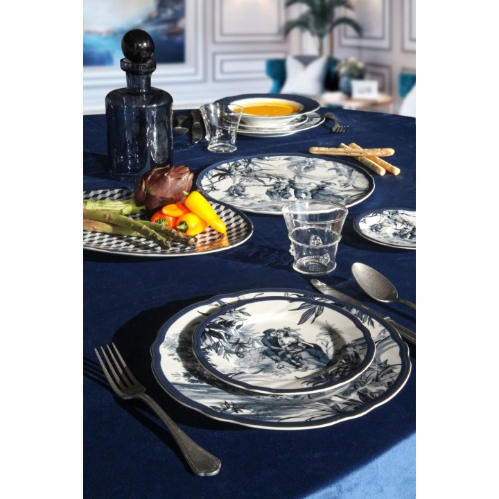 Baci Milano Set di 6 piatti fondi Versailles Ø 21 cm