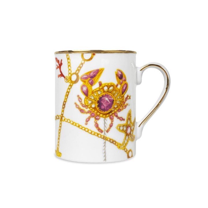 Baci Milano Mug Portofino in porcellana Ø 8,5 cm