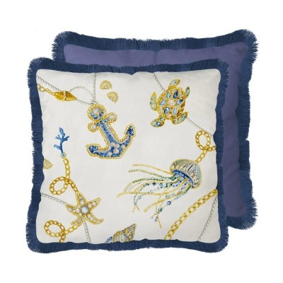 CUSCINO 60X60 CM - PORTOFINO BLU