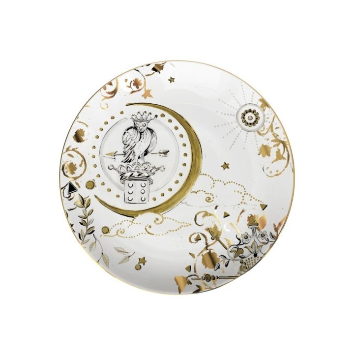 Baci Milano Piatto Kosmo Gufo Ø 24 cm