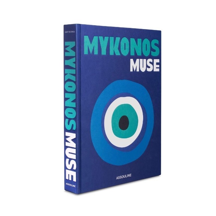 Assouline Libro Mykonos Muse copertina in seta