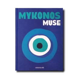 Assouline Libro Mykonos Muse copertina in seta