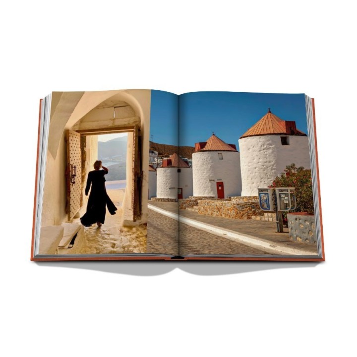 Assouline Libro Greek Islands copertina in lino