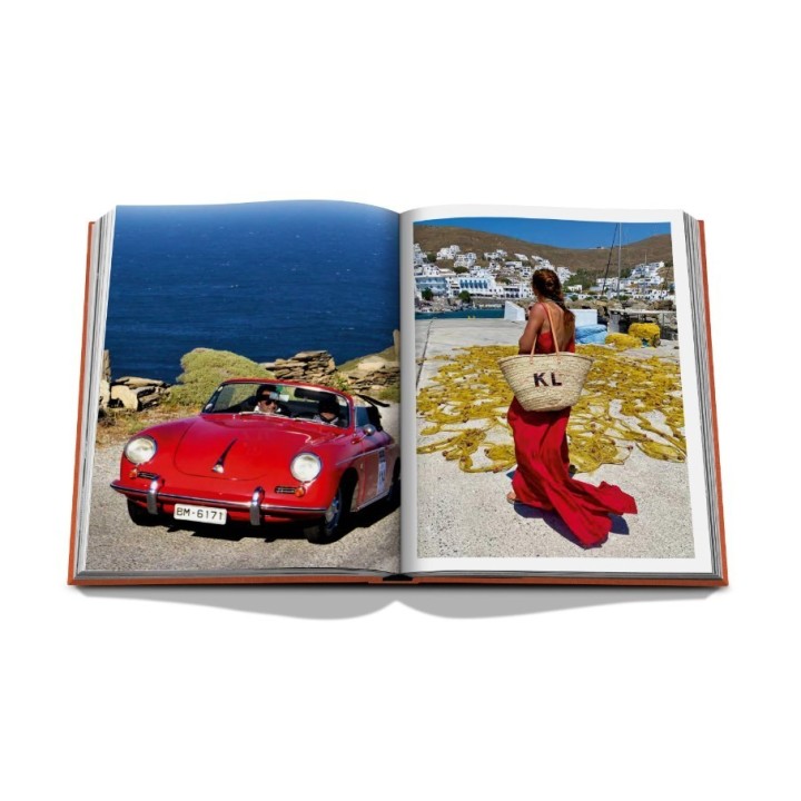 Assouline Libro Greek Islands copertina in lino