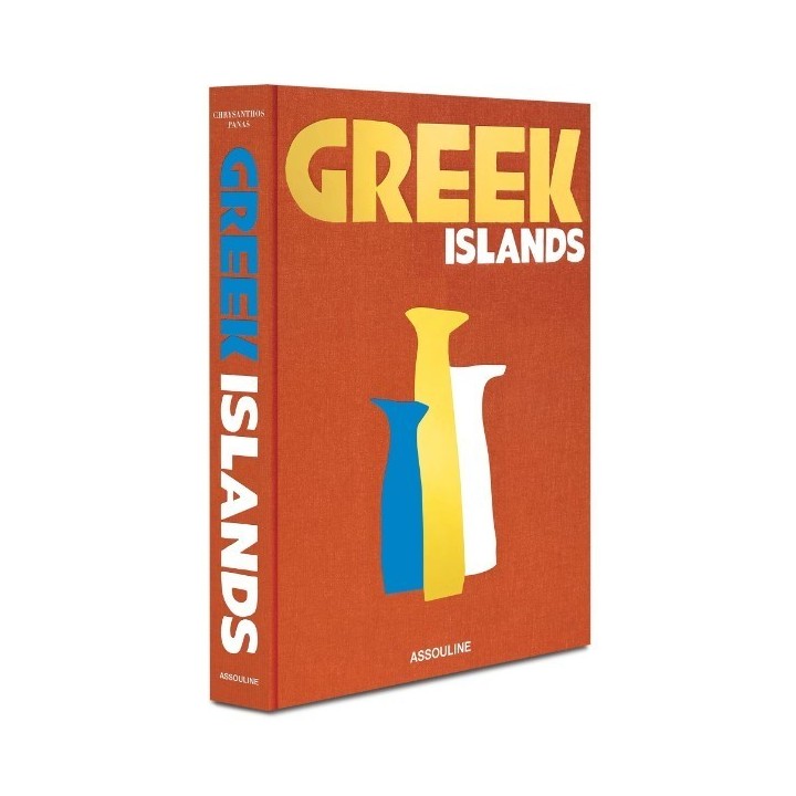 Assouline Libro Greek Islands copertina in lino