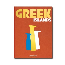 Assouline Libro Greek Islands copertina in lino