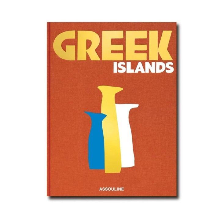 Assouline Libro Greek Islands copertina in lino