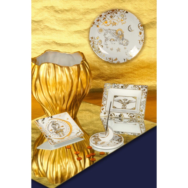 Baci Milano Portaincenso Kosmo Coppa in porcellana Ø 13 cm