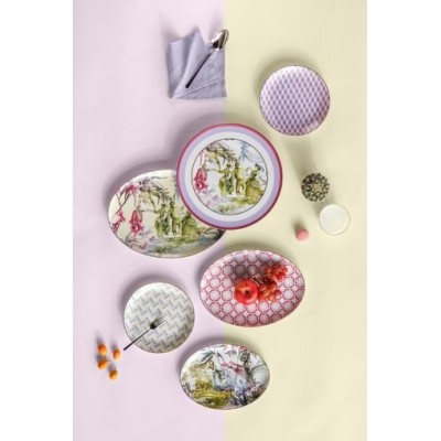 PIATTO A SERVIRE OVALE 26CM - FIRENZE 2