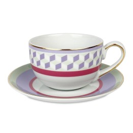 Baci Milano Tazza da colazione Firenze con piattino
