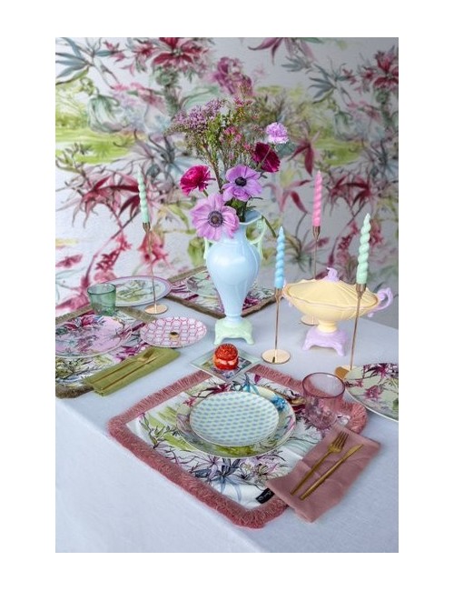 TOVAGLIETTA AMERICANA 38X38 - FIRENZE ROSA