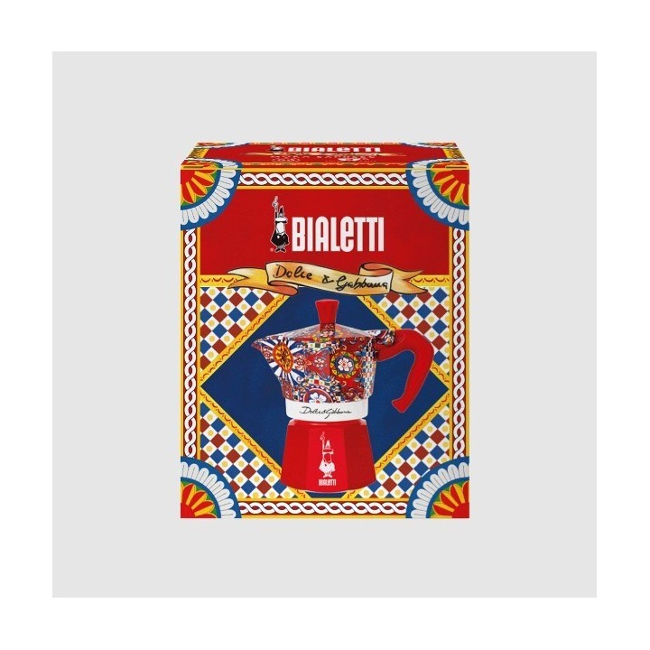 Bialetti Moka Express Dolce&Gabbana Carretto 3 tazze