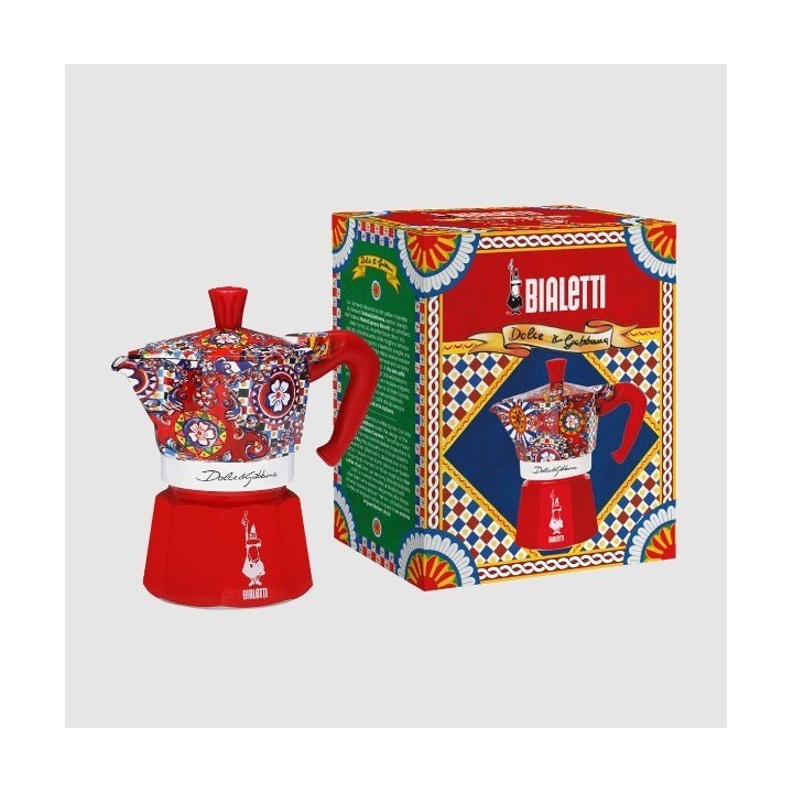 Bialetti Moka Express Dolce&Gabbana Carretto 3 tazze
