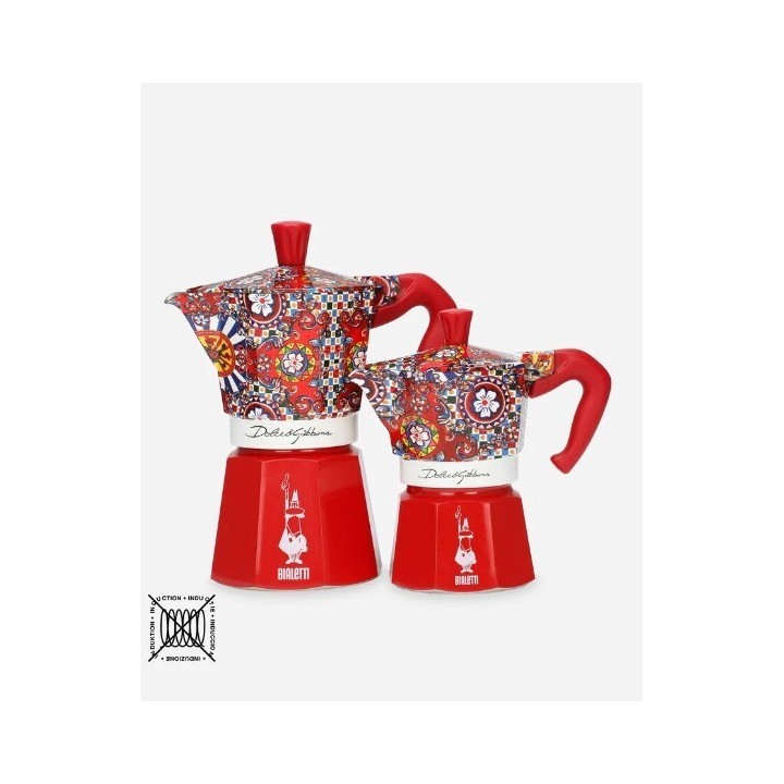 Bialetti Moka Express Dolce&Gabbana Carretto 3 tazze