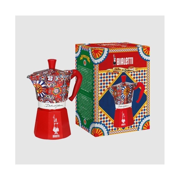 Bialetti Moka Express Dolce&Gabbana Carretto 6 tazze