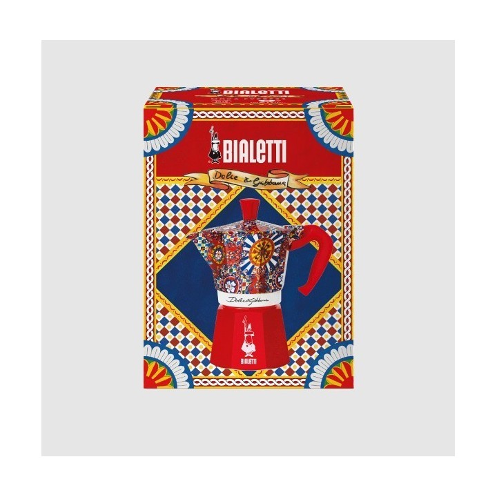 Bialetti Moka Express Dolce&Gabbana Carretto 6 tazze