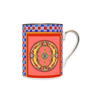 MUG PORCELLANA - ORTIGIA LETTERA O