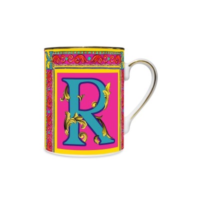 MUG PORCELLANA - ORTIGIA LETTERA R