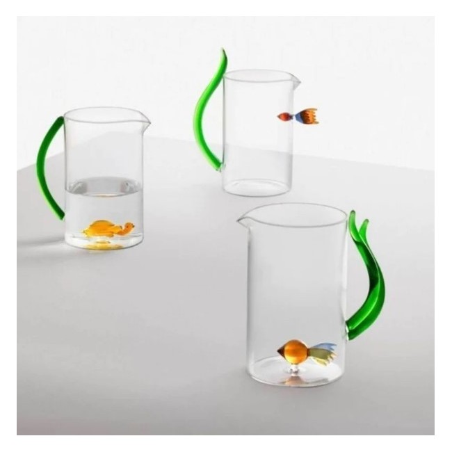 ANIMAL FARM BROCCA TARTARUGA C/MANICO VERDE 