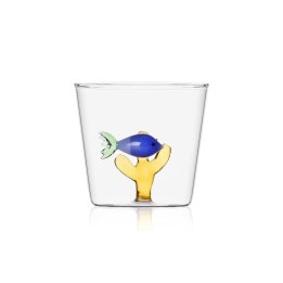 Ichendorf Tumbler Marine Garden con pesce blu e alga ambra