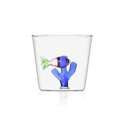 Ichendorf Tumbler Marine Garden con pesce rosa e alga blu
