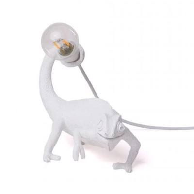 LAMPADA IN RESINA "CHAMELEON LAMP-STILL" Cm.17x9 h